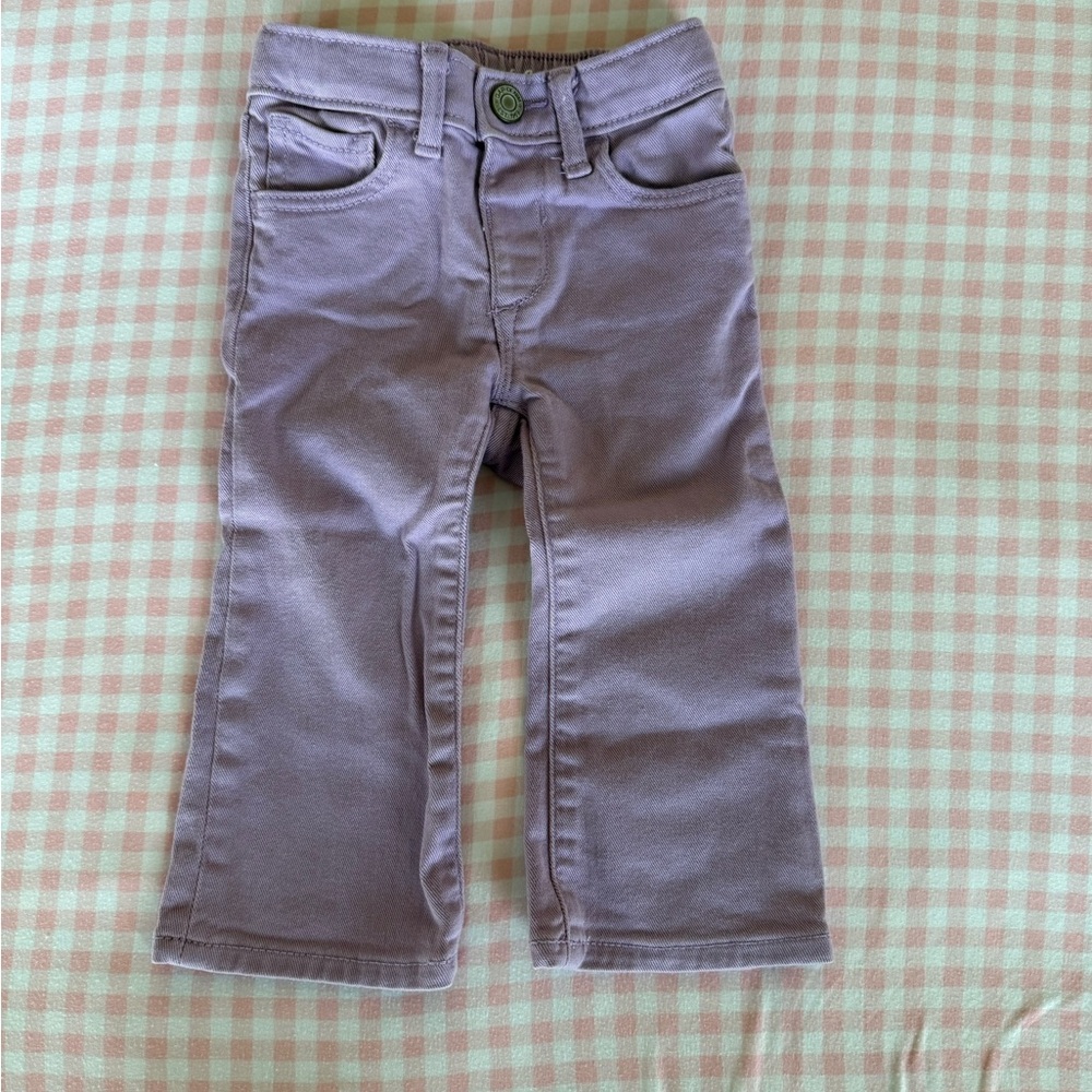 Baby GAP 70s Flare Purple Jeans